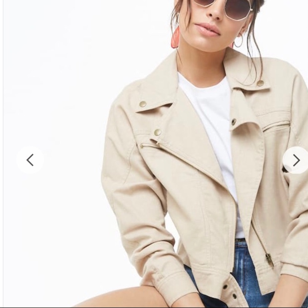 Tan leather Jacket